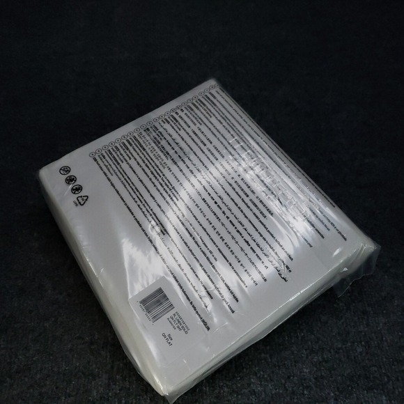 Ralph Lauren Linen Queen Flat Sheet Solid Alabaster White NEW Flat Sheet Only - Picture 6 of 6